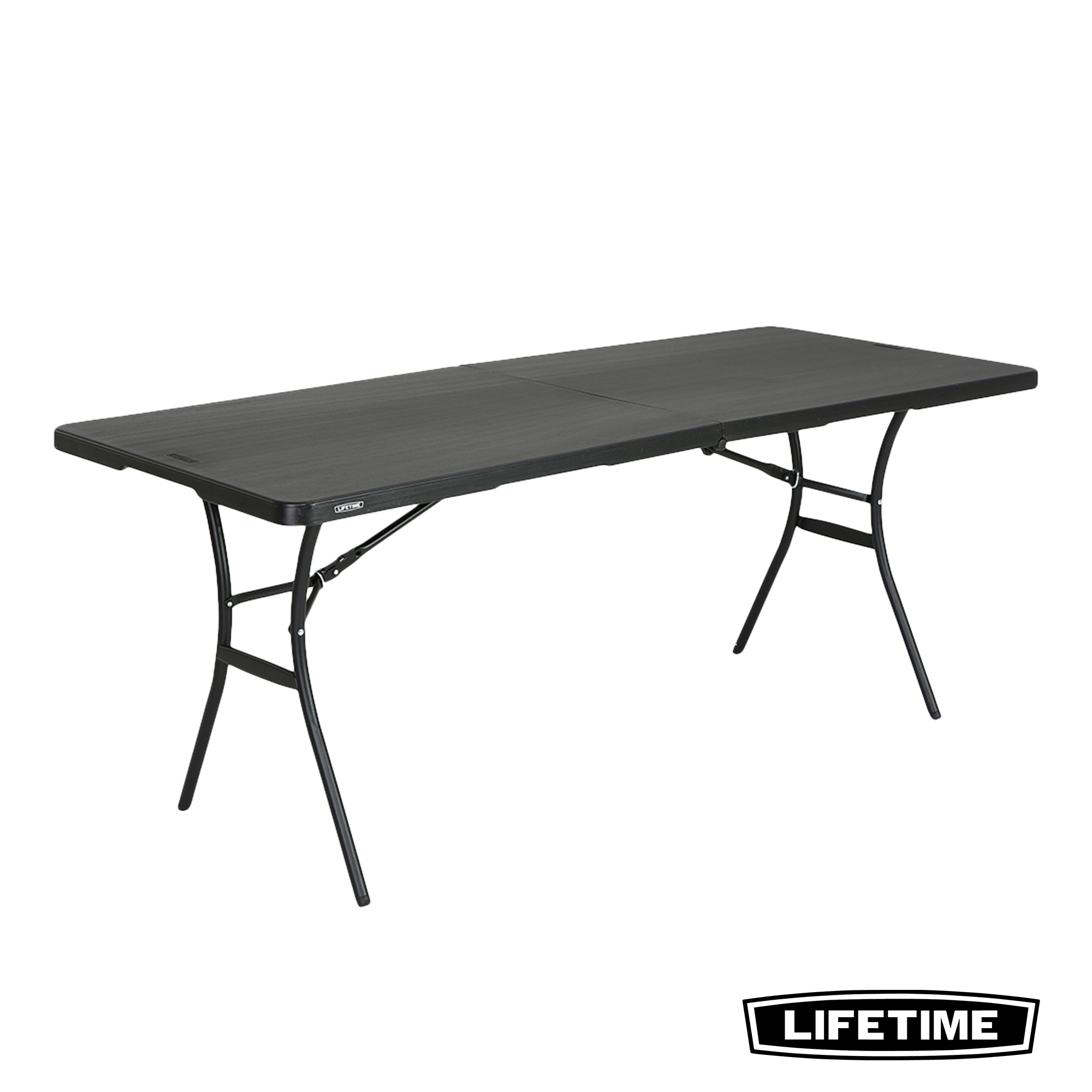 Lifetime Lifetime 6FT FoldInHalf Table Black (80788) for PHP0.00 available at Shoppable